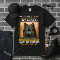 I Actually Dont Need To Control My Anger Every Around Me Tall T-Shirt