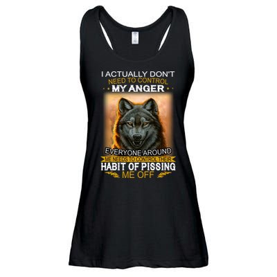 I Actually Dont Need To Control My Anger Every Around Me Ladies Essential Flowy Tank