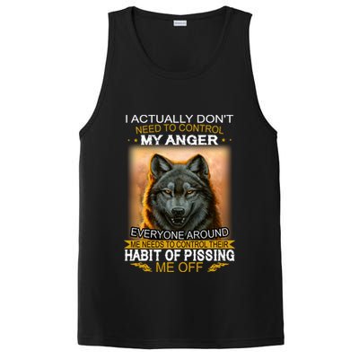 I Actually Dont Need To Control My Anger Every Around Me PosiCharge Competitor Tank