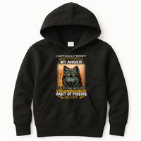 I Actually Dont Need To Control My Anger Every Around Me Kids Hoodie