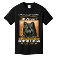I Actually Dont Need To Control My Anger Every Around Me Kids T-Shirt