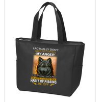 I Actually Dont Need To Control My Anger Every Around Me Zip Tote Bag