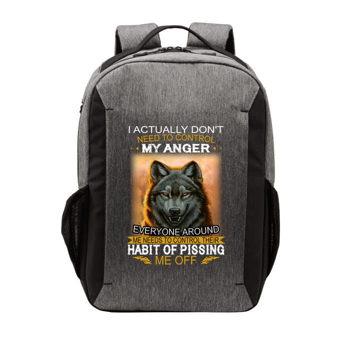 I Actually Dont Need To Control My Anger Every Around Me Vector Backpack