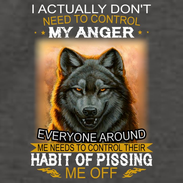I Actually Dont Need To Control My Anger Every Around Me Vector Backpack