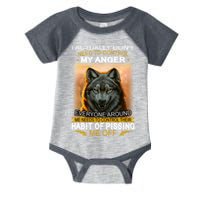 I Actually Dont Need To Control My Anger Every Around Me Infant Baby Jersey Bodysuit