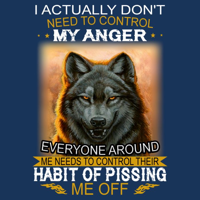I Actually Dont Need To Control My Anger Every Around Me Infant Baby Jersey Bodysuit