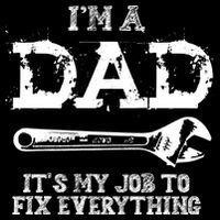 I'm A Dad It's My Job To Fix Everything Performance Shirt