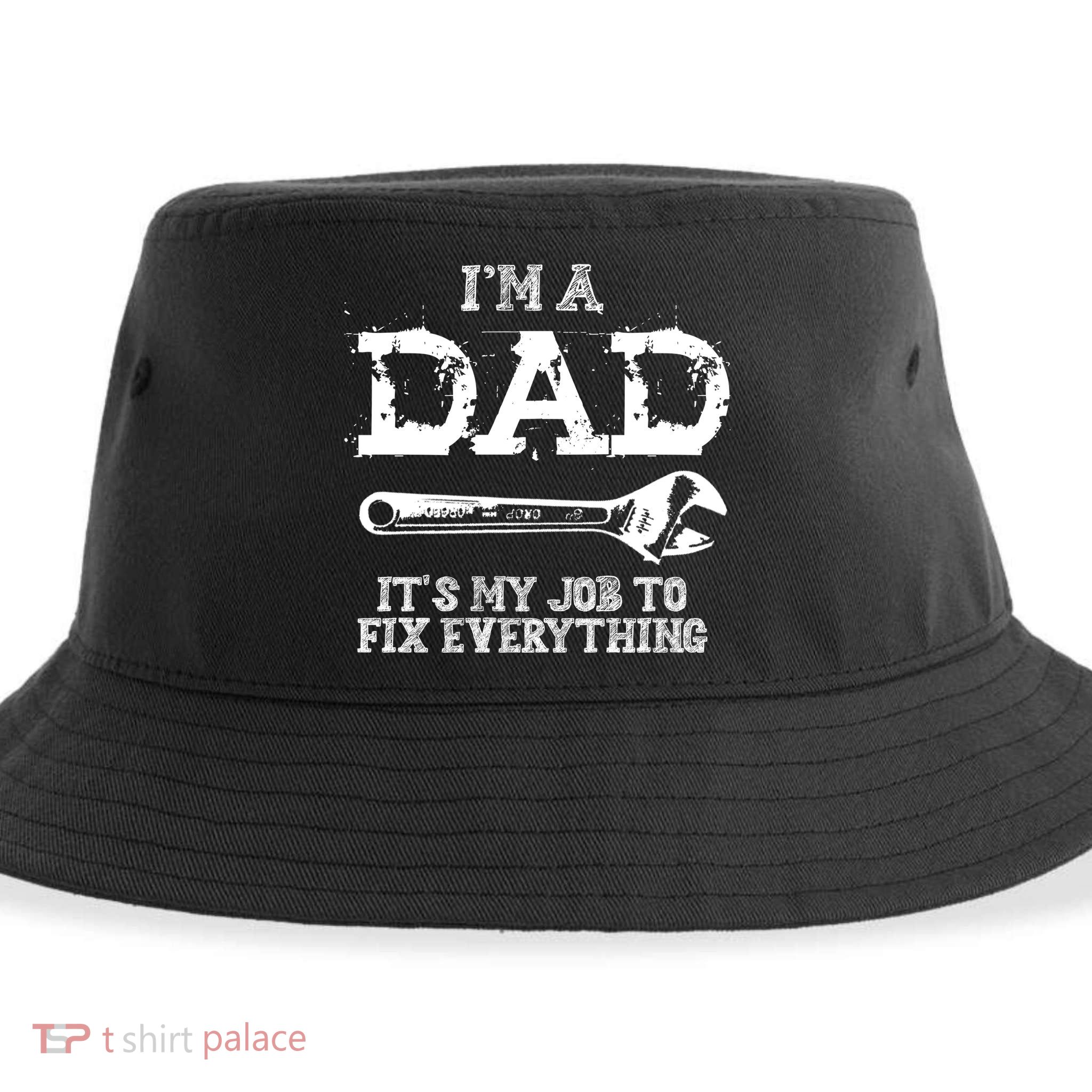 I'm A Dad It's My Job To Fix Everything Sustainable Bucket Hat