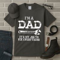 I'm A Dad It's My Job To Fix Everything Tall T-Shirt