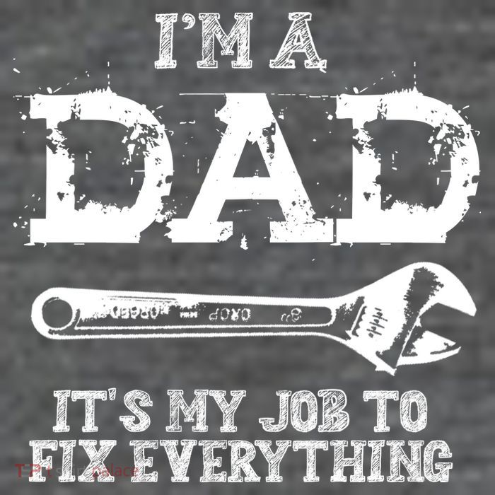 I'm A Dad It's My Job To Fix Everything Short Acrylic Beanie