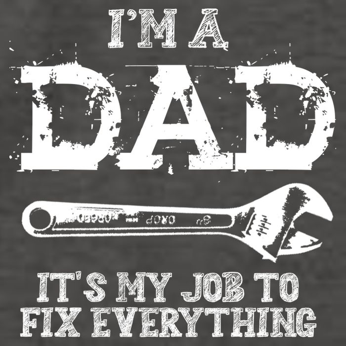 I'm A Dad It's My Job To Fix Everything Vector Backpack