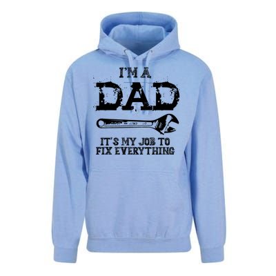 I'm A Dad It's My Job To Fix Everything Unisex Surf Hoodie