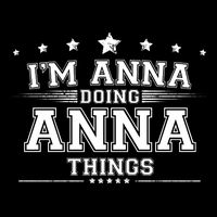 Im Anna Doing Anna Things Drawstring Bag