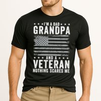 Im A Dad Grandpa And Veteran Fathers Day Papa Grandpa Cooling Performance Crew T-Shirt