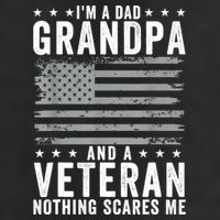 Im A Dad Grandpa And Veteran Fathers Day Papa Grandpa Hat