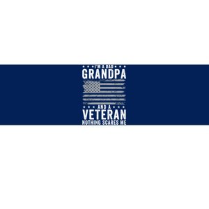 Im A Dad Grandpa And Veteran Fathers Day Papa Grandpa Bumper Sticker