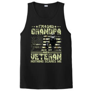 Im A Dad Grandpa And Veteran Fathers Day Papa Grandpa PosiCharge Competitor Tank