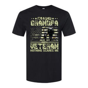 Im A Dad Grandpa And Veteran Fathers Day Papa Grandpa Softstyle CVC T-Shirt