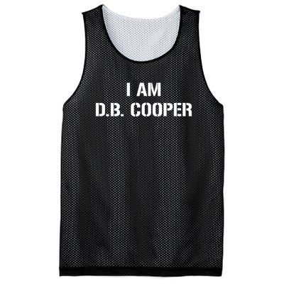 I Am D B Cooper Mesh Reversible Basketball Jersey Tank