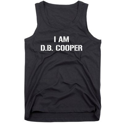 I Am D B Cooper Tank Top