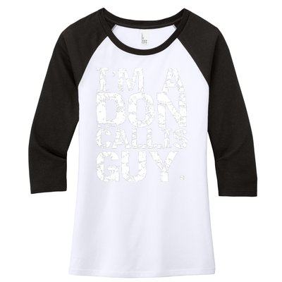 I&39;m A Don Callis Guy Women's Tri-Blend 3/4-Sleeve Raglan Shirt