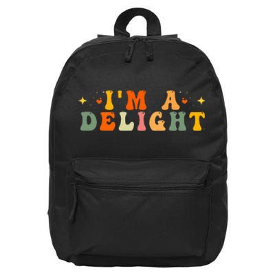 IM A Delight 16 in Basic Backpack