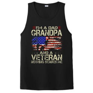 Im A Dad Grandpa And Veteran Fathers Day Papa Grandpa Gifts PosiCharge Competitor Tank