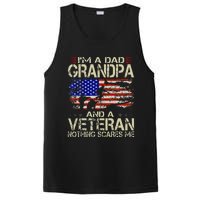 Im A Dad Grandpa And Veteran Fathers Day Papa Grandpa Gifts PosiCharge Competitor Tank