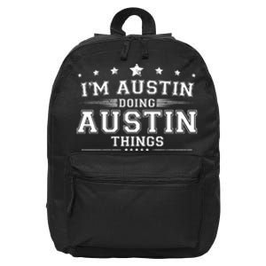 Im Austin Doing Austin Things 16 in Basic Backpack