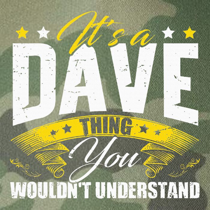 ItS A Dave Thing Legacy Tie Dye Trucker Hat