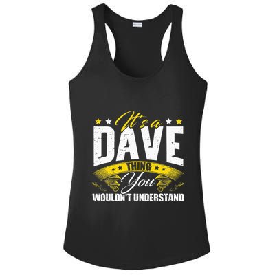 ItS A Dave Thing Ladies PosiCharge Competitor Racerback Tank