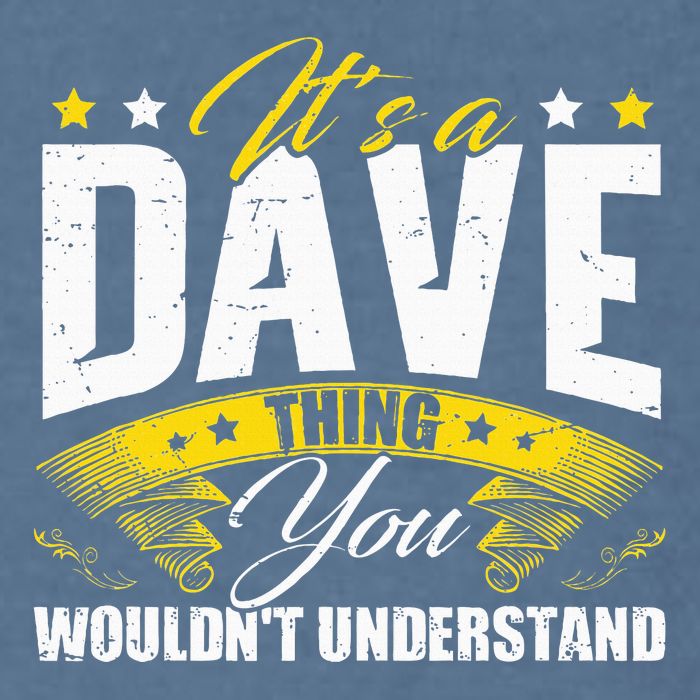 ItS A Dave Thing Garment-Dyed Sweatshirt