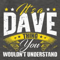 ItS A Dave Thing Vector Backpack