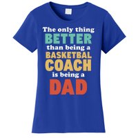 I'm A Dad And Basketball Coach Funny Fatherhood Funny Dad Funny Gift Women's T-Shirt