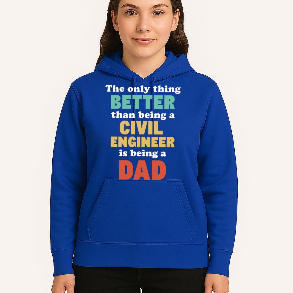 I'm A Dad And Civil Engineer Funny Fatherhood Funny Dad Cute Gift Hoodie