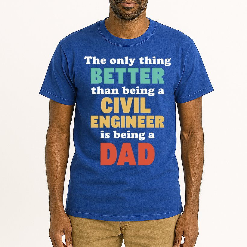 I'm A Dad And Civil Engineer Funny Fatherhood Funny Dad Cute Gift Tall T-Shirt
