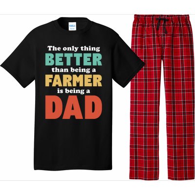 I'm A Dad And Farmer Funny Fatherhood Funny Dad Meaningful Gift Pajama Set