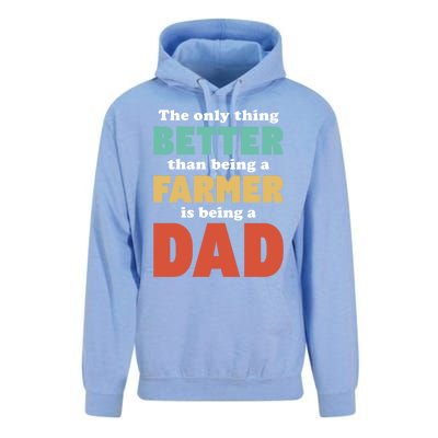 I'm A Dad And Farmer Funny Fatherhood Funny Dad Meaningful Gift Unisex Surf Hoodie