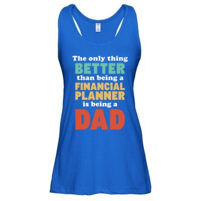 I'm A Dad And Financial Planner Funny Fatherhood Funny Dad Cool Gift Ladies Essential Flowy Tank