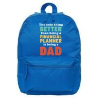 I'm A Dad And Financial Planner Funny Fatherhood Funny Dad Cool Gift 16 in Basic Backpack