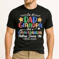 Im A Dad Grandpa And A Great Grandpa Nothing Scares Me Cooling Performance Crew T-Shirt