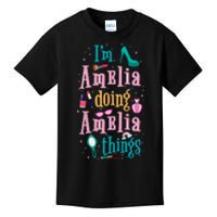 IM Amelia Doing Amelia Things Cute Kids T-Shirt