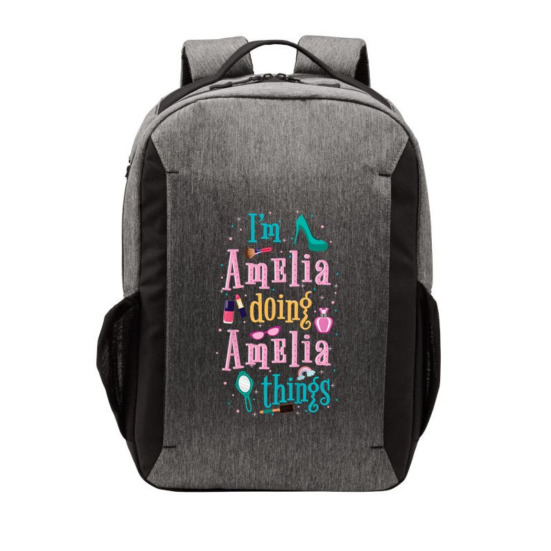 IM Amelia Doing Amelia Things Cute Vector Backpack