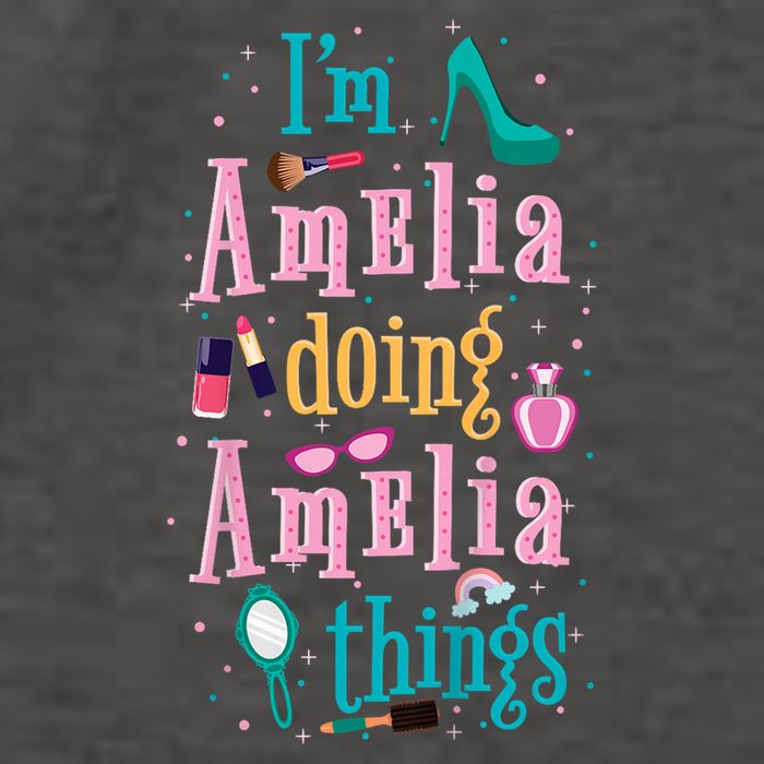 IM Amelia Doing Amelia Things Cute Vector Backpack