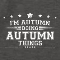 Im Autumn Doing Autumn Things Vector Backpack