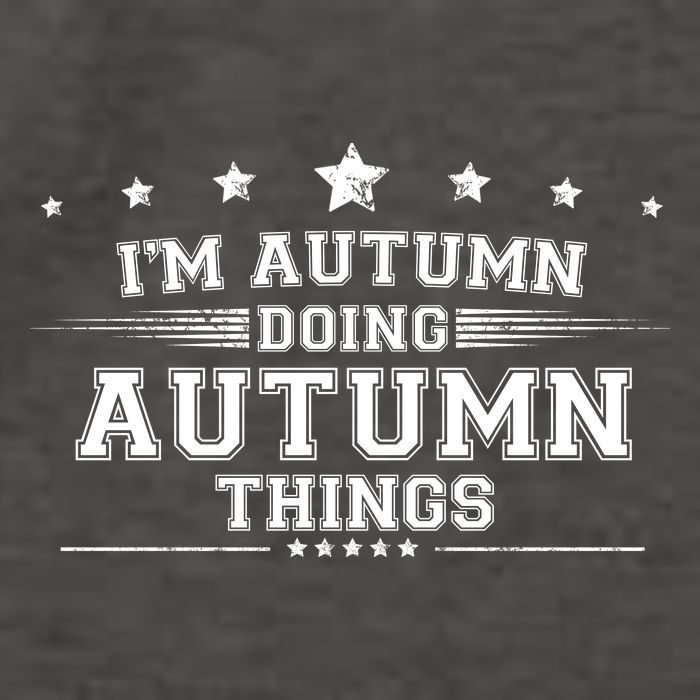 Im Autumn Doing Autumn Things Vector Backpack