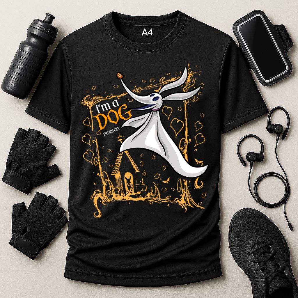 I’M A Dog Person Halloween Dog Zero Dog Nightmare Cooling Performance Crew T-Shirt