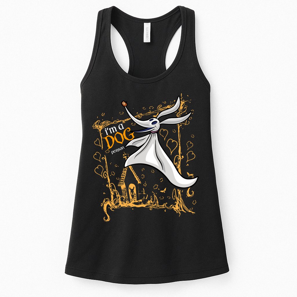 I’M A Dog Person Halloween Dog Zero Dog Nightmare Womens Tank Top