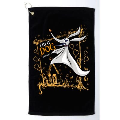 I’M A Dog Person Halloween Dog Zero Dog Nightmare Golf Towel