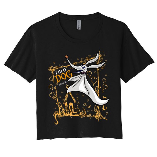 I’M A Dog Person Halloween Dog Zero Dog Nightmare Crop Top